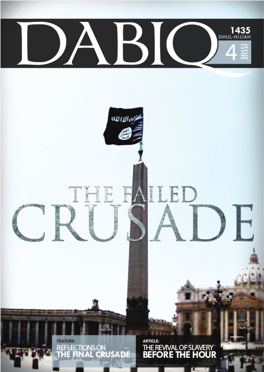 Resultado de imagem para dabiq the failed crusade